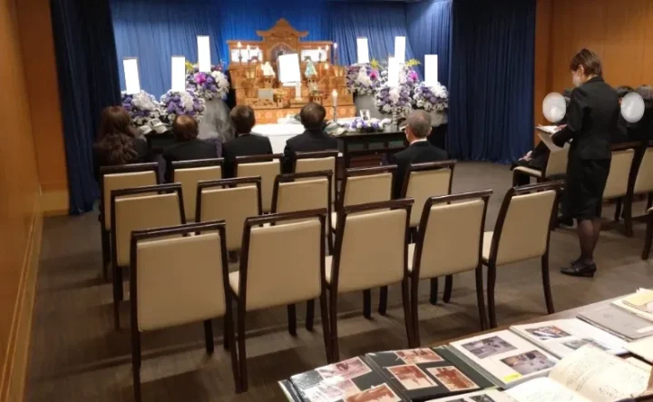 M様 やすらぎのさと第6式場　お別れ会葬儀の様子